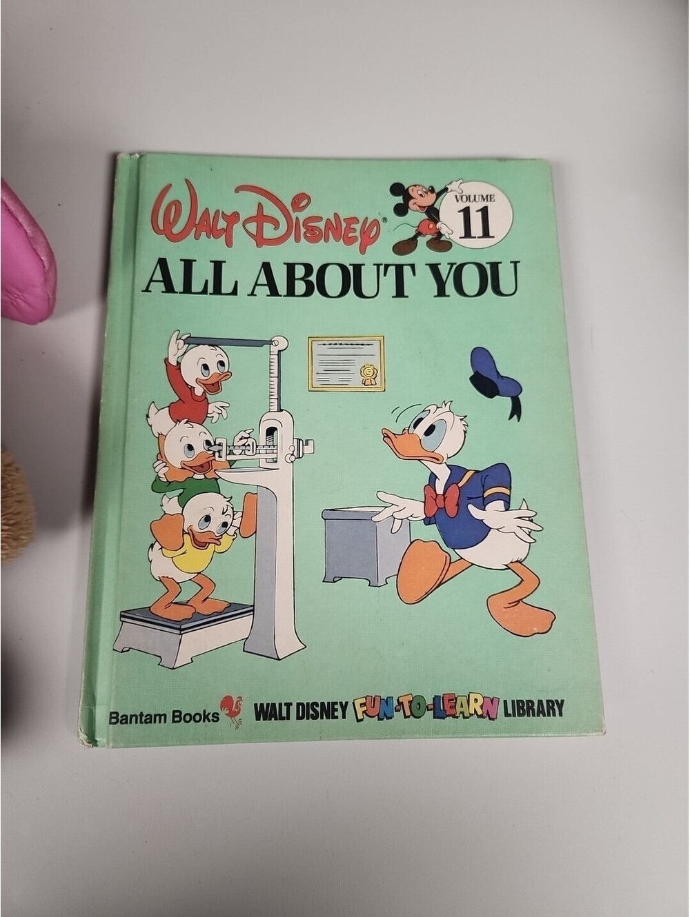 Vintage 1983 Walt Disney All About You Volume 11 Hardcover Picture Book